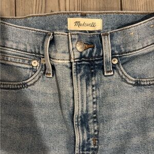 Madewell Faded Blue Denim Jeans